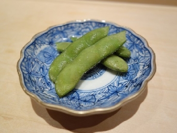 Green soy beans (Edamame)